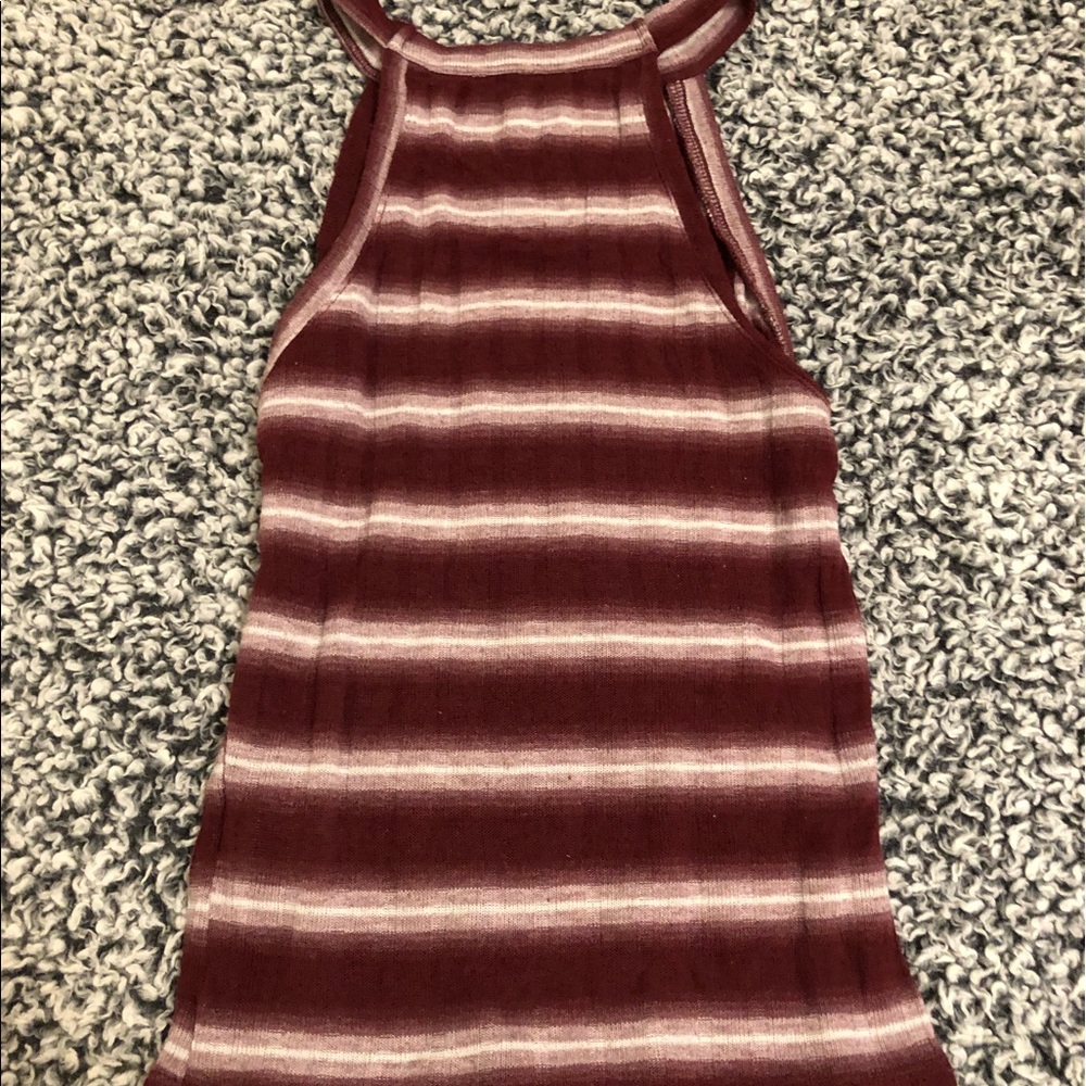 red stretchy cami top